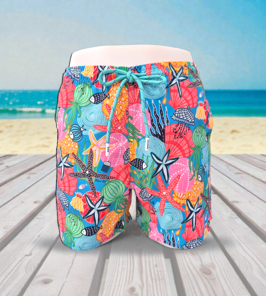 AQUATIC KISA MAYO ŞORT MAVİ