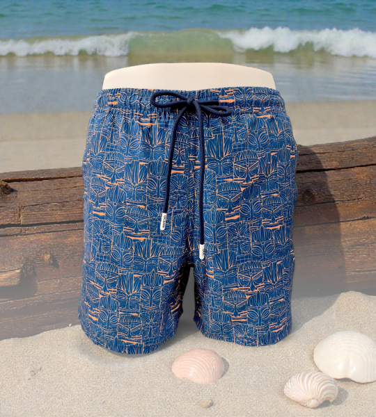 MASK KISA MAYO ŞORT LACİVERT