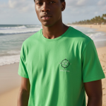 MEGA YEŞİL MODAL T-SHIRT