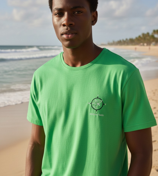 MEGA YEŞİL MODAL T-SHIRT