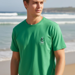 MERLIN YEŞİL MODAL T-SHIRT