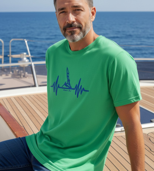 RİTİM YEŞİL MODAL T-SHIRT