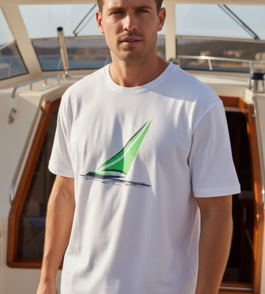SAILOR BEYAZ MODAL T-SHIRT
