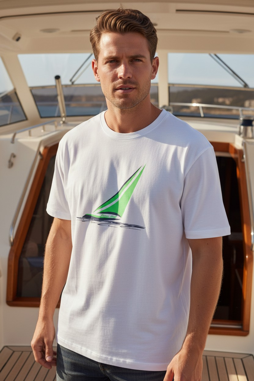 SAILOR BEYAZ MODAL T-SHIRT