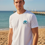 TAIL BEYAZ MODAL T-SHIRT