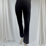 UNISEX COTTON LİKRA TEK ALT SİYAH