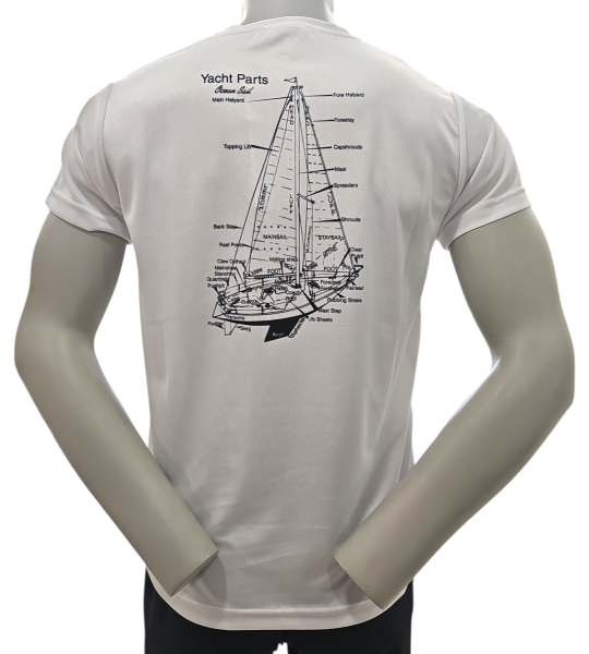 DRY-FIT BEYAZ PARTS T-SHIRT