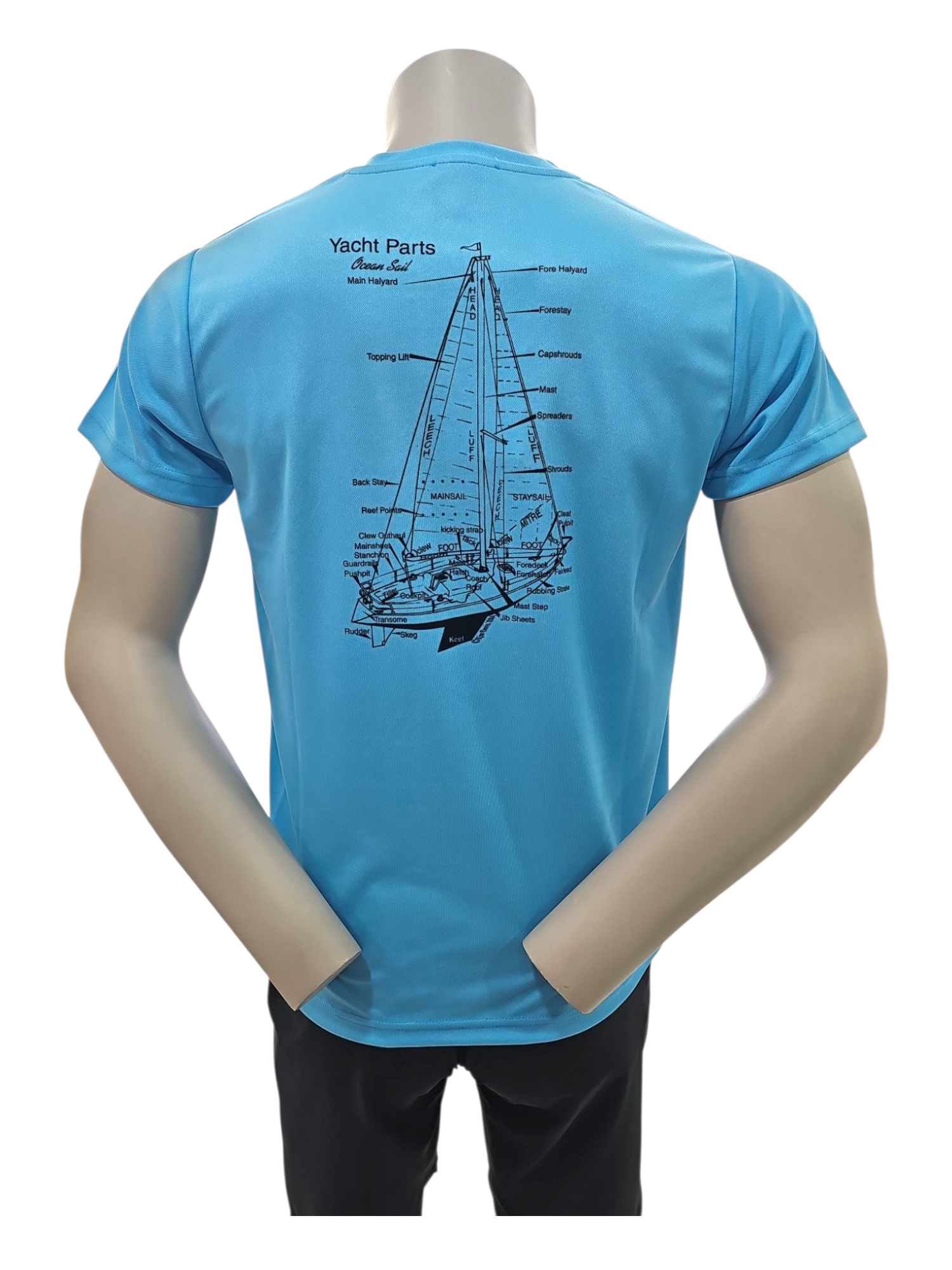 DRY-FIT MAVİ PARTS T-SHIRT