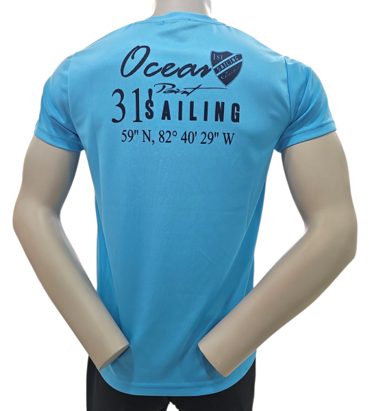 DRY-FIT MAVİ KOORDİNAT T-SHIRT