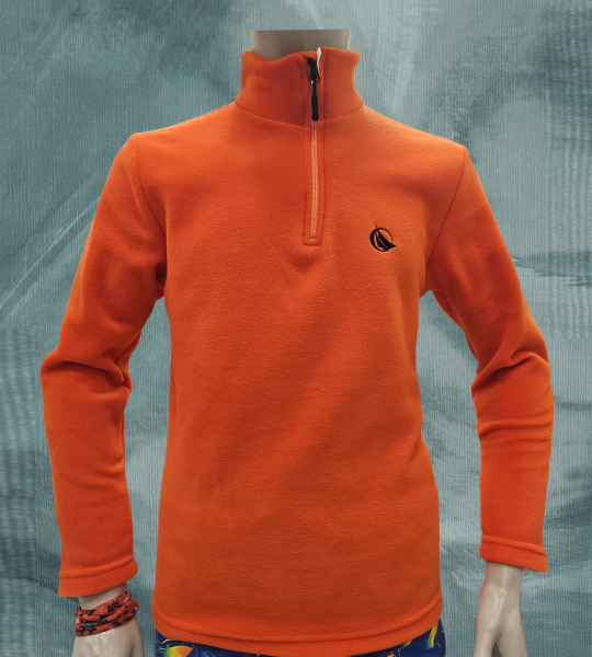 ARTEMİS YARIM FERMUAR POLAR TURUNCU