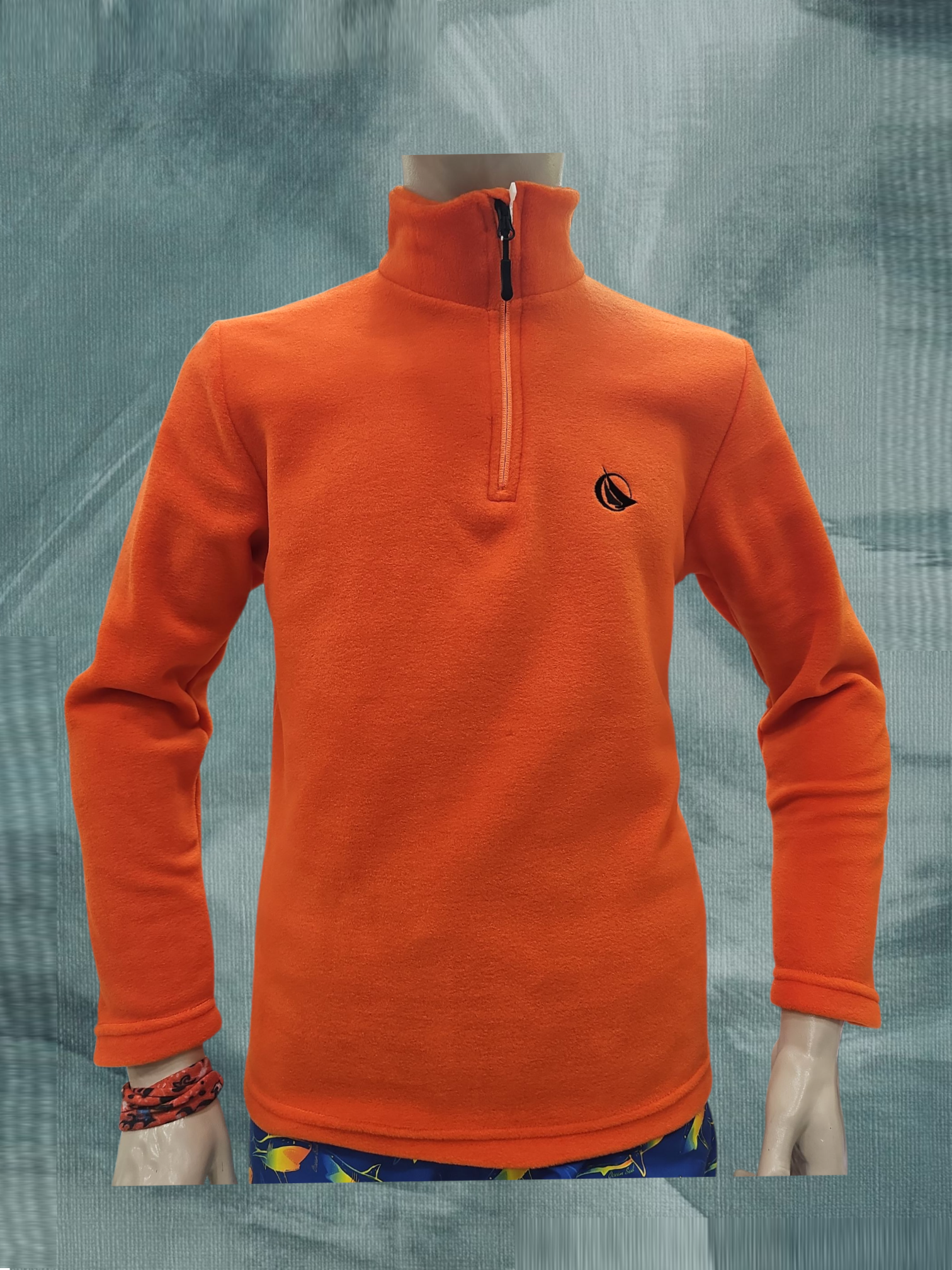 ARTEMİS YARIM FERMUAR POLAR TURUNCU