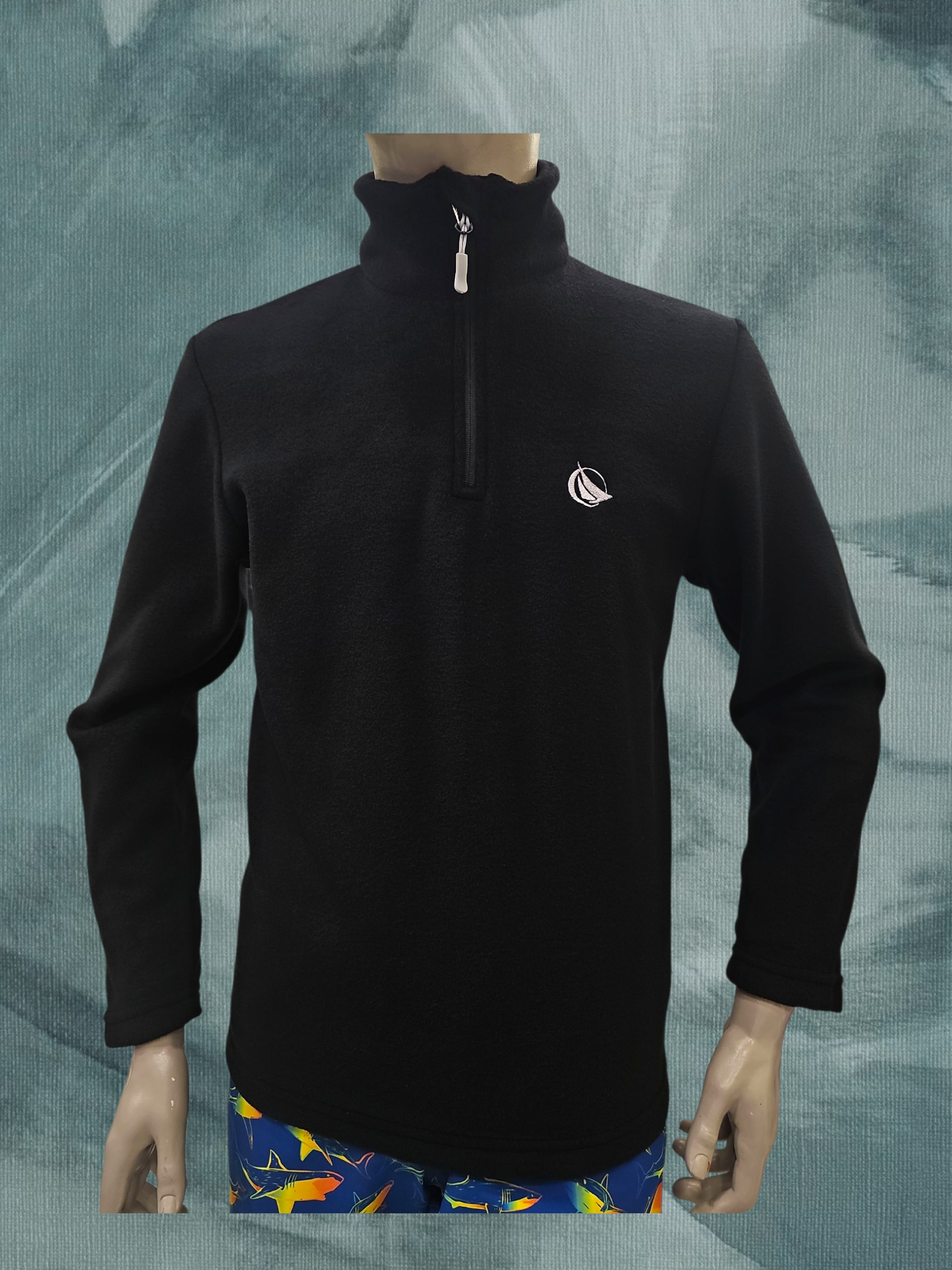 ARTEMİS YARIM FERMUAR POLAR SİYAH