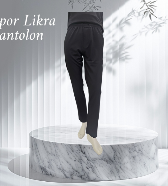 SPOR LİKRA PANTOLON SİYAH