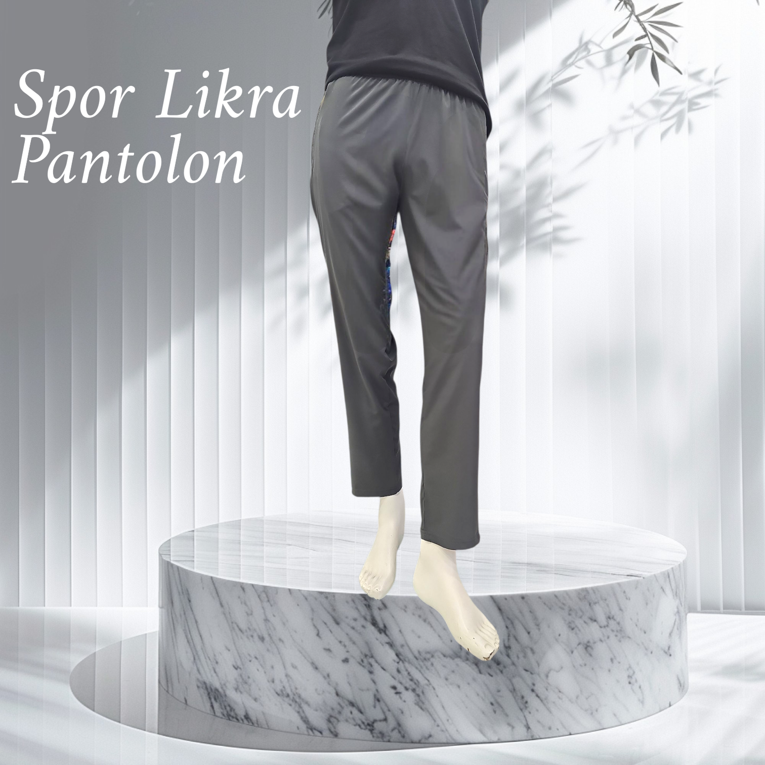 SPOR LİKRA PANTOLON ANTRASİT