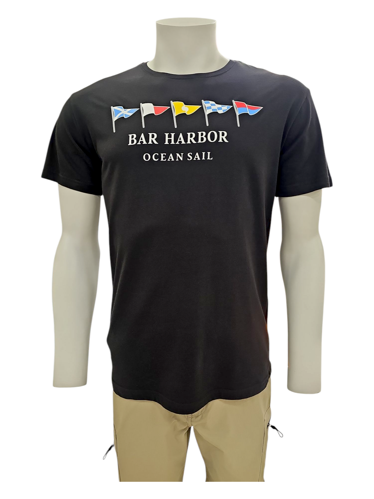 HARBOR SİYAH MODAL&COTTON T-SHIRT
